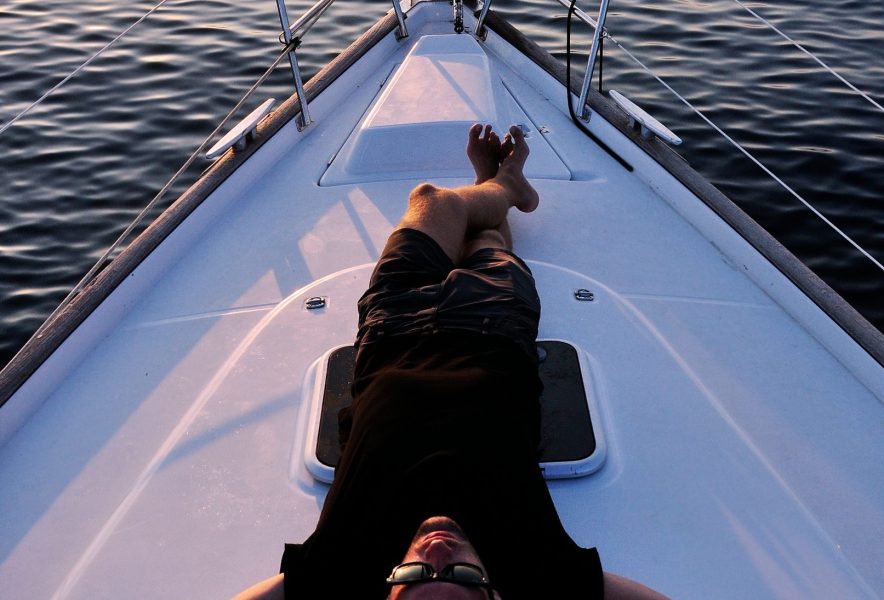 帆を張る　リラックス